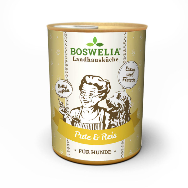 Boswelia Landhausküche Hund - Pute & Reis