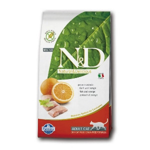 N&D Getreidefrei: Fisch/Orange - Katze Feline Adult