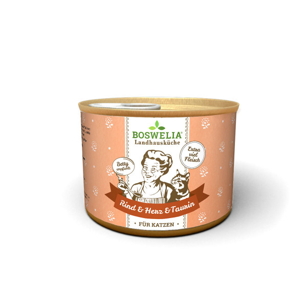 Boswelia Landhausküche Katze - Rind & Herz