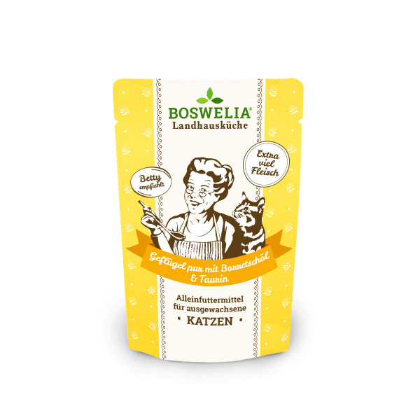 Boswelia Frischebeutel Katze - Geflügel pur
