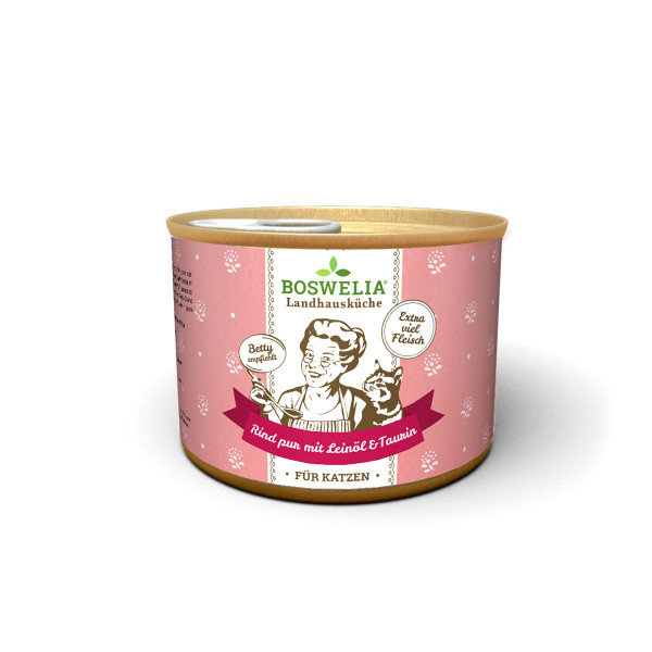 Boswelia Landhausküche Katze - Rind pur